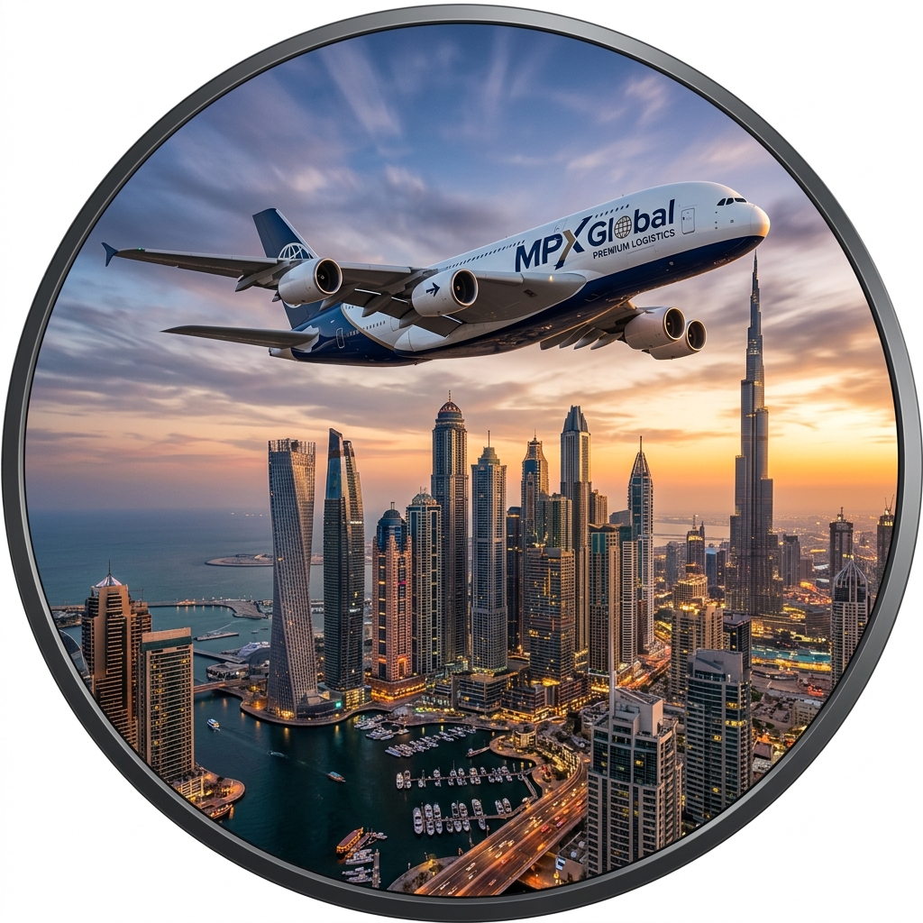 MPX Dubai airport air cargo and logistics warehouse hub