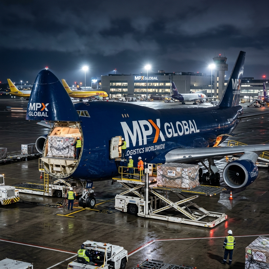MPX global freight operations and warehouse coordination